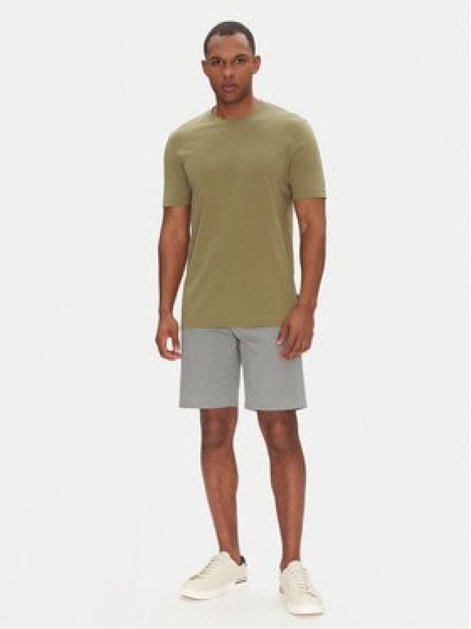 BOSS T-Shirt Thompson 01 50468347 Zielony Regular Fit