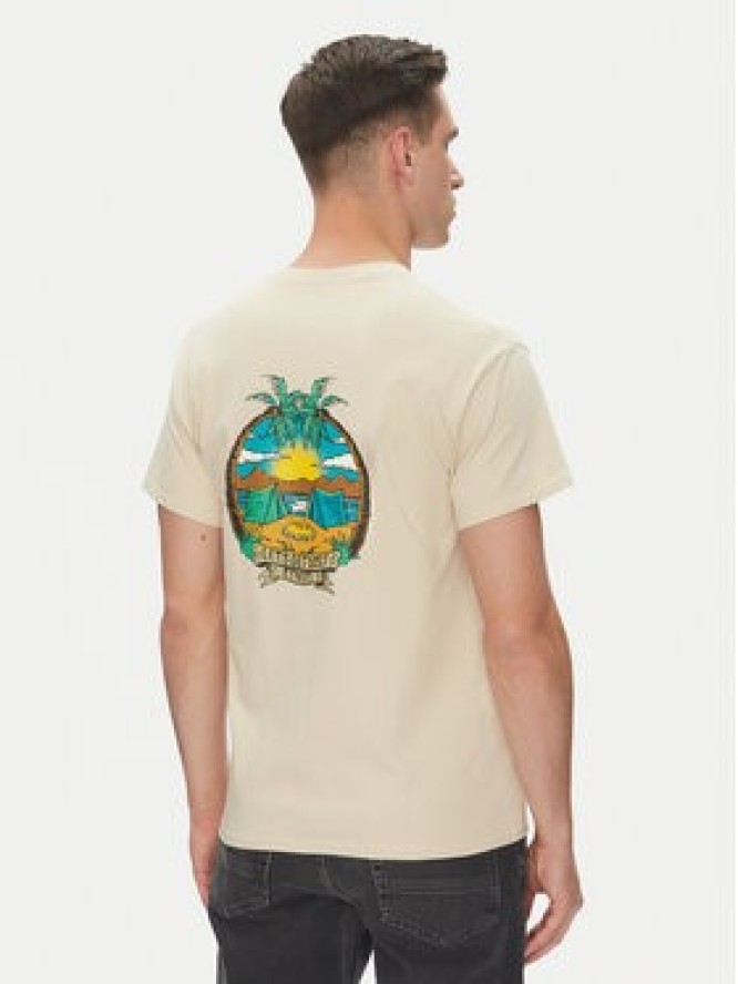 Etnies T-Shirt Camp Vibes 4130003782 Beżowy Regular Fit