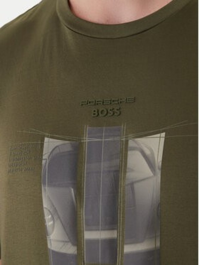 BOSS T-Shirt PS Spirit70 Grx 50559811 Zielony Regular Fit