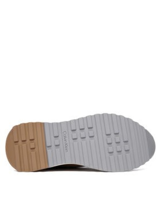 Calvin Klein Sneakersy City Runner Laceup Ny-Rec Su HM0HM02215 Beżowy