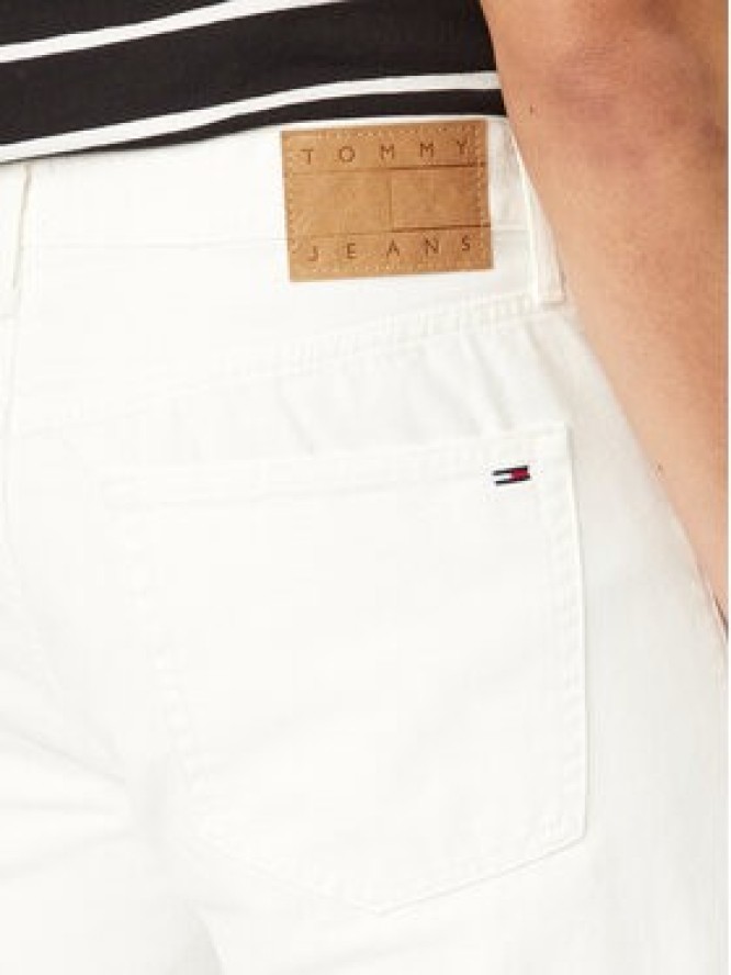 Tommy Jeans Jeansy Otis DM0DM23062 Biały Straight Fit