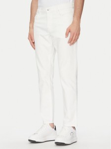 Karl Lagerfeld Jeans Jeansy A2M10136 Biały Tapered Fit