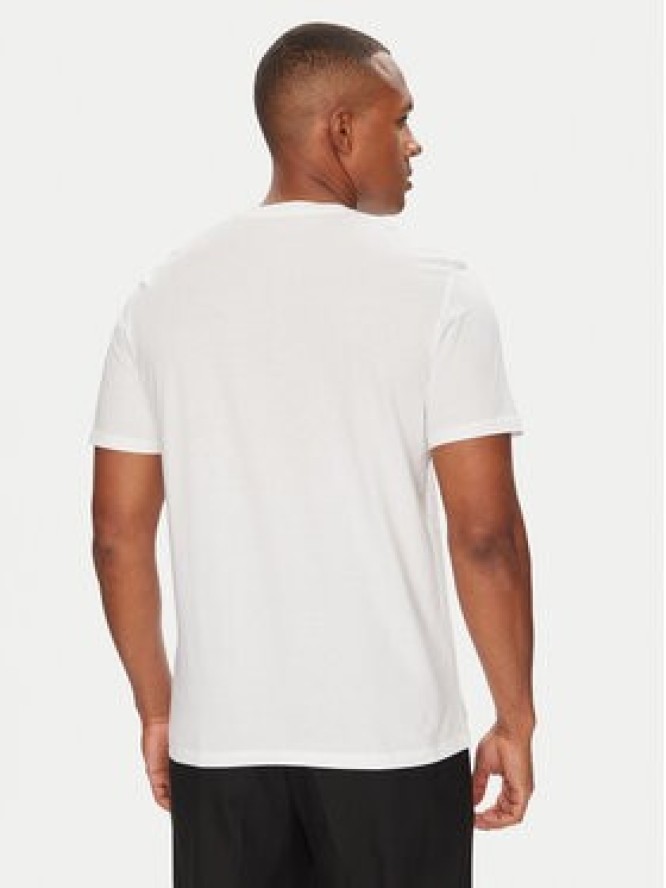 Calvin Klein T-Shirt Outline Tape Graphic LV04RC852G Biały Regular Fit