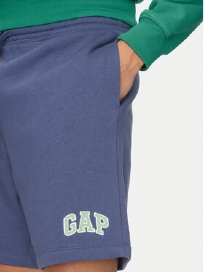 Gap Szorty sportowe 703989-04 Niebieski Regular Fit