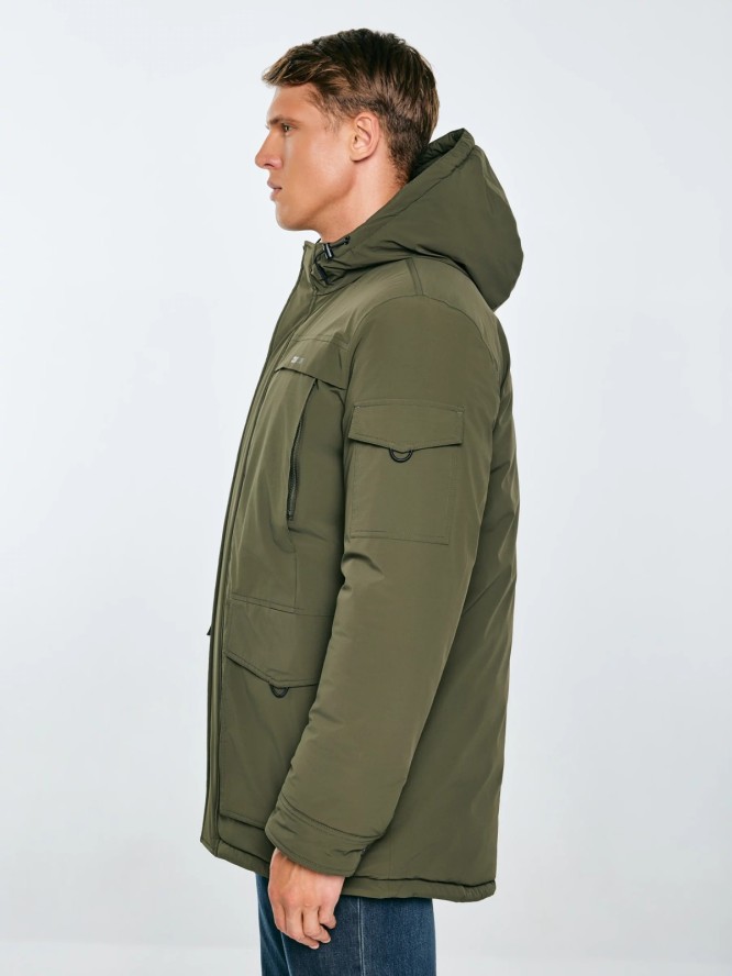 Kurtka męska z wypełnieniem khaki Lob 303