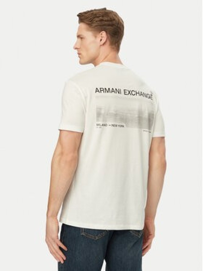 Armani Exchange T-Shirt XM002490 AF10358 U0009 Biały Regular Fit