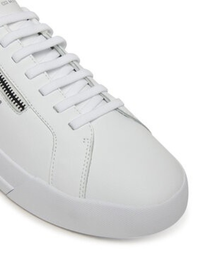 Tommy Hilfiger Sneakersy Th Court Zip FM0FM05730 Biały