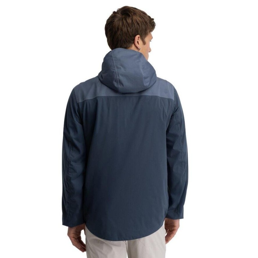 Męska przeciwdeszczowa kurtka trekkingowa Siroko Ventra Blue