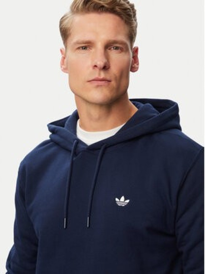 adidas Bluza Trefoil Essentials KS9804 Niebieski Regular Fit