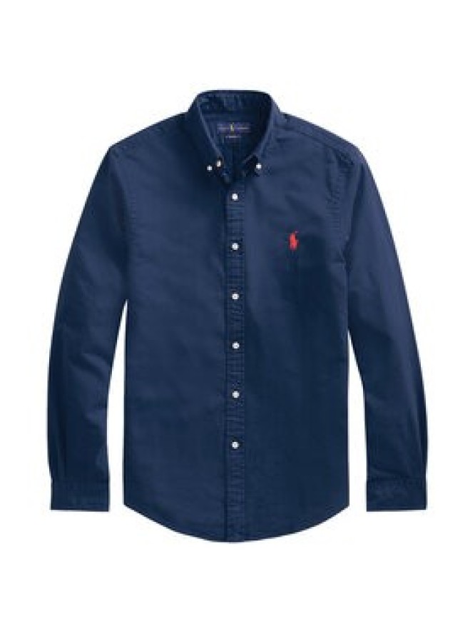 Polo Ralph Lauren Koszula 710767828003 Granatowy Slim Fit