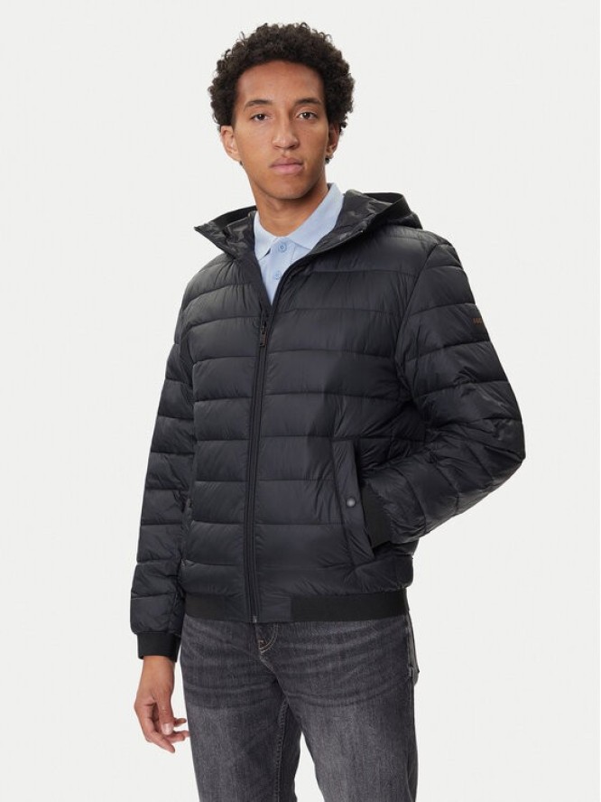 BOSS Kurtka przejściowa Odenis 50543616 Czarny Regular Fit