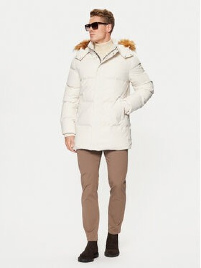 Guess Kurtka puchowa M4BL53 WG7X2 Écru Regular Fit