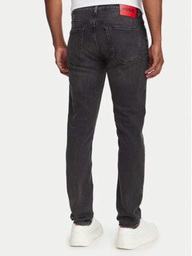 HUGO Jeansy 50561248 Szary ciemny Extra Slim Fit