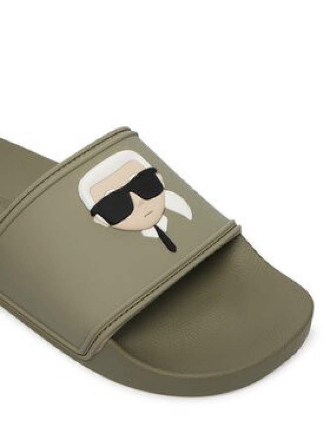 KARL LAGERFELD Klapki KL70005C Szary