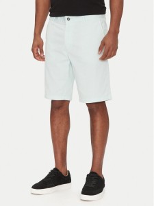 BOSS Szorty materiałowe Chino-Slim-Shorts 50536723 Błękitny Regular Fit