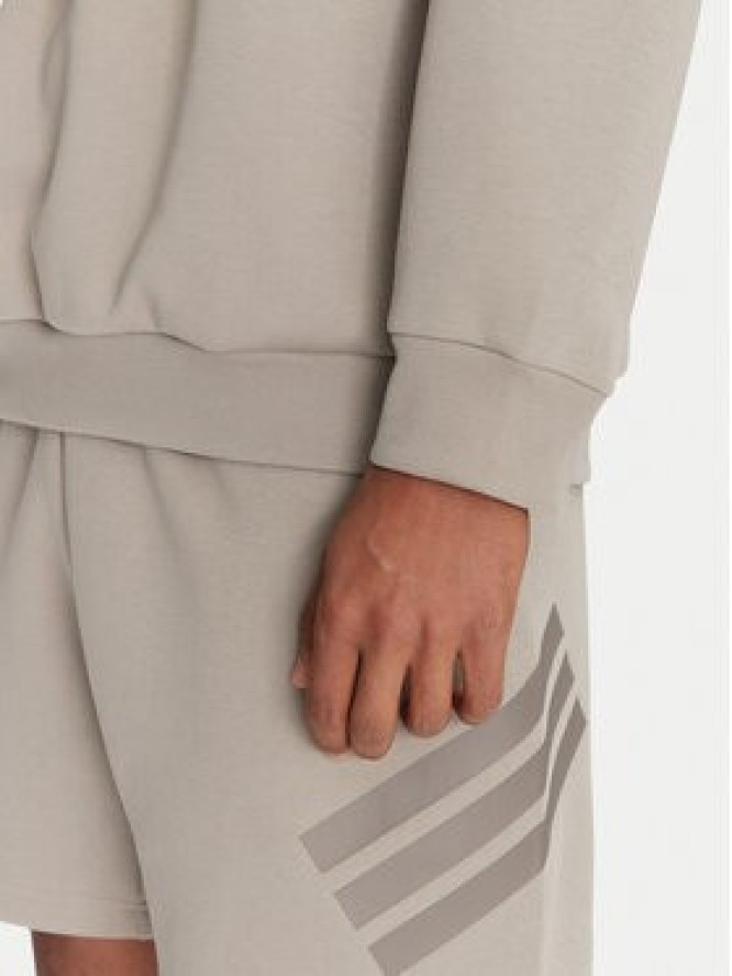 adidas Bluza Future Icons 3 Bar Logo JI8771 Beżowy Loose Fit