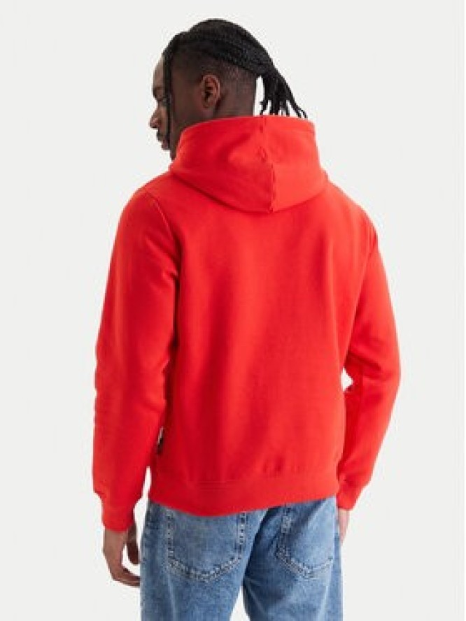 Jack & Jones Bluza Club 12290001 Czerwony Relaxed Fit