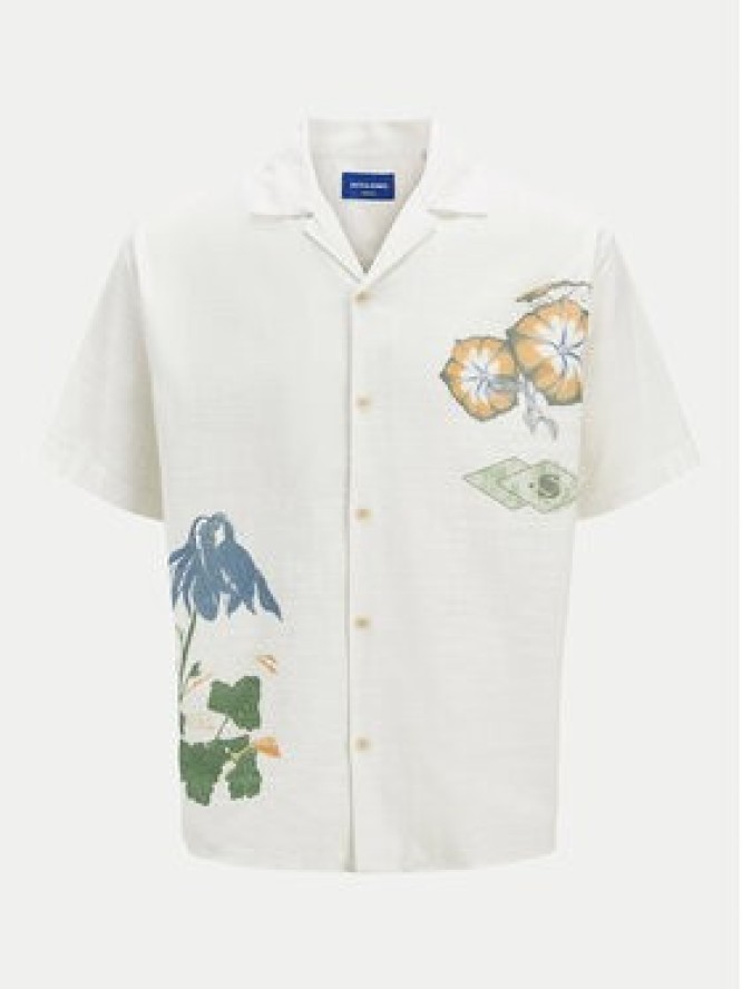 Jack & Jones Koszula Luke 12271108 Biały Relaxed Fit