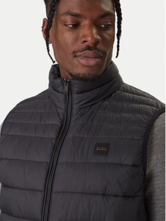 BOSS Bezrękawnik Odeno 50549243 Czarny Slim Fit