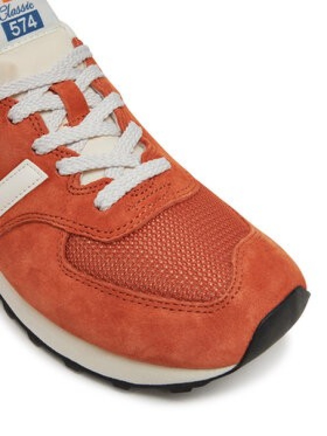 New Balance Sneakersy U574VPA Pomarańczowy
