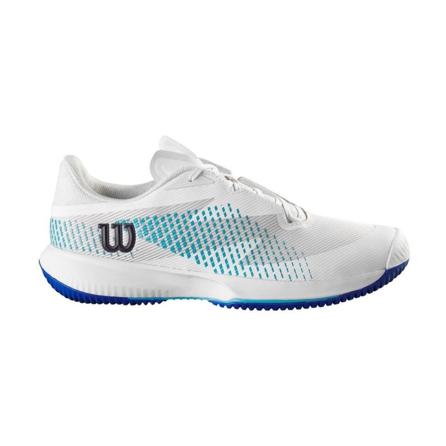 Buty tenisowe męskie Wilson Kaos Swift 1,5 white/blue atoll/lapis 43 1/3