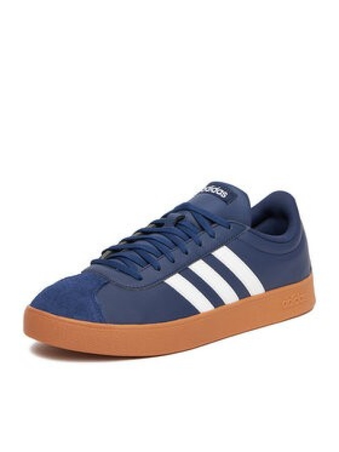 adidas Sneakersy VL COURT BASE JR2212 Granatowy