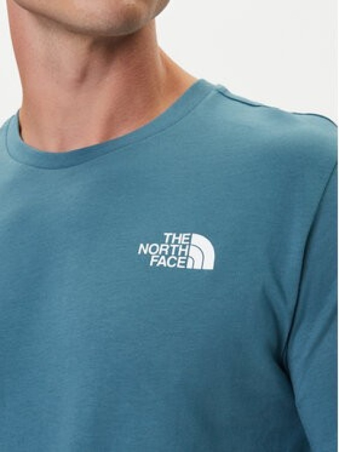 The North Face T-Shirt Redbox NF0A87NV Niebieski Regular Fit