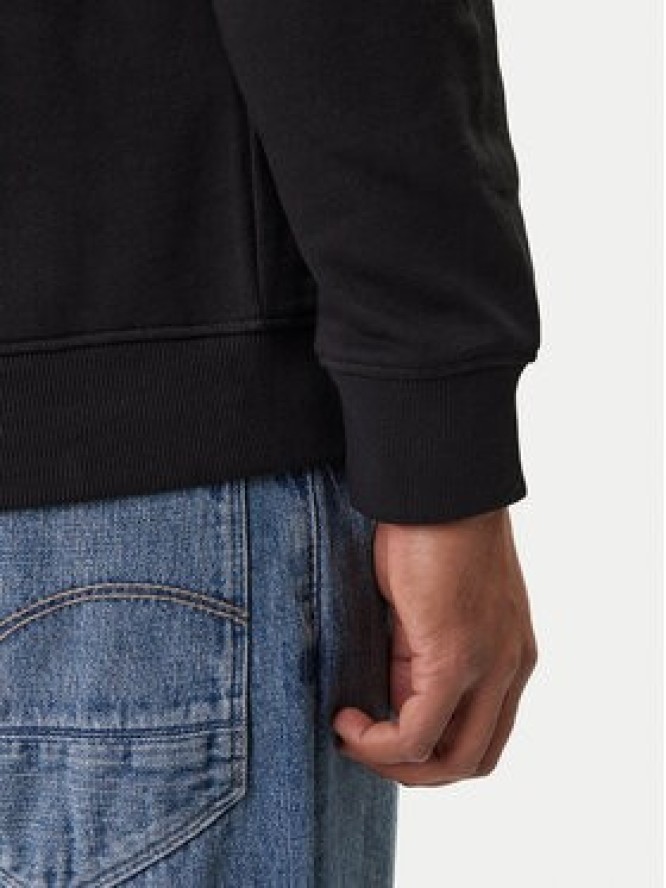 Jack & Jones Bluza College Logo 12288362 Czarny Regular Fit