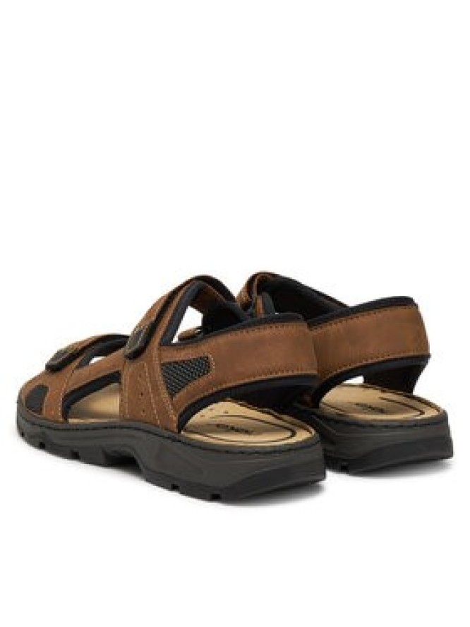 Rieker Sandały 26156-25 Brązowy