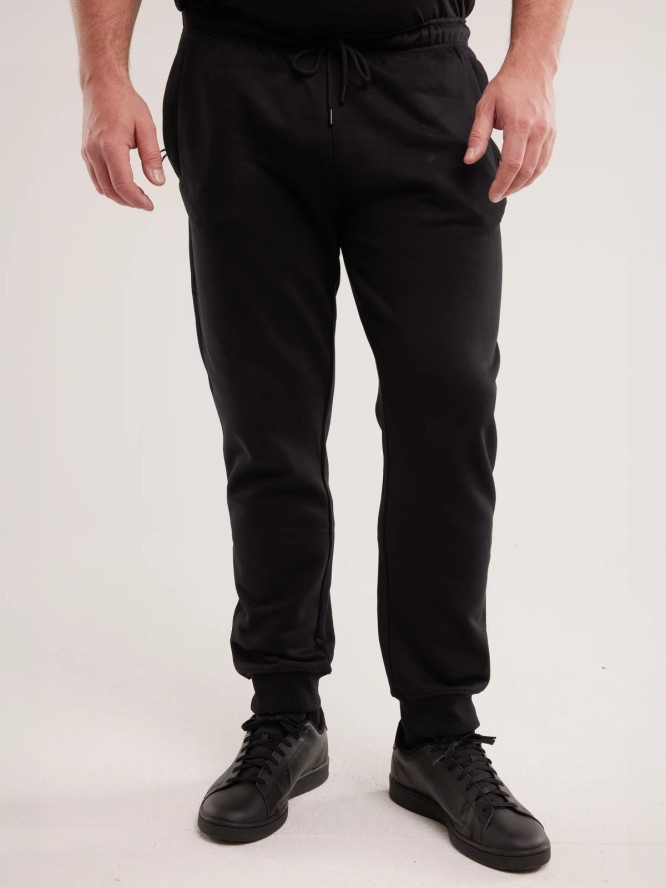 Spodnie męskie dresowe czarne Pylyp 906