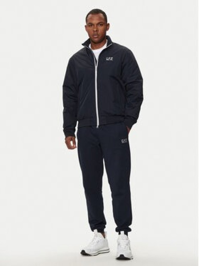 EA7 Emporio Armani Kurtka bomber 8NPB20 PNFZZ 0562 Granatowy Regular Fit