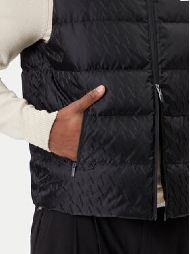 Armani Exchange Kamizelka XM001581 AF16628 UC001 Czarny Regular Fit