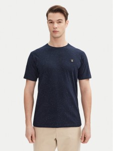 INDICODE T-Shirt Carlsin 41-121 Granatowy Regular Fit