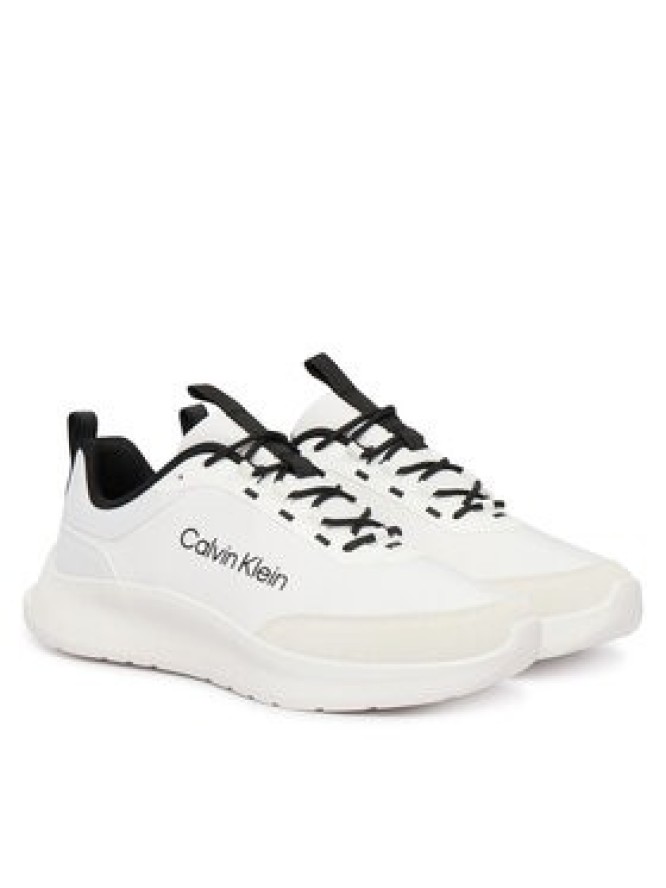 Calvin Klein Sneakersy Light Eva Runn Ess Laceup Ny-Su HM0HM02342 Biały