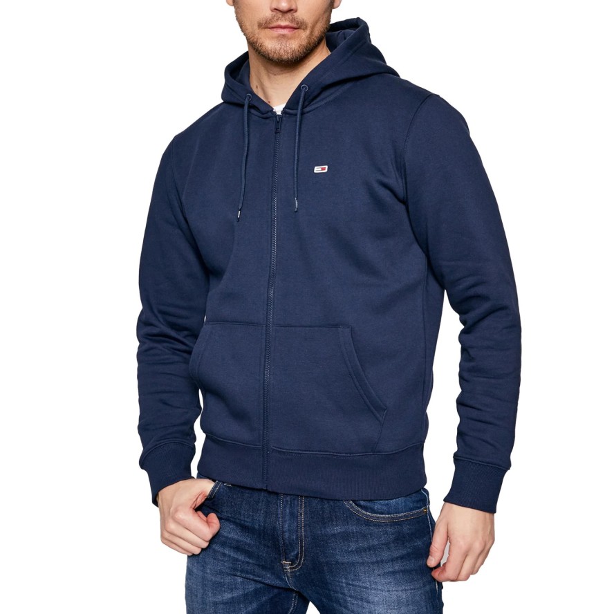 Bluza męska z kapturem na zamek Tommy Hilfiger