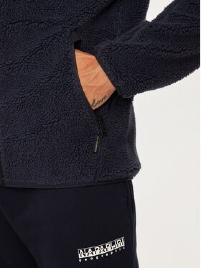 Napapijri Polar T-Tynik NP0A4IA8 Granatowy Regular Fit