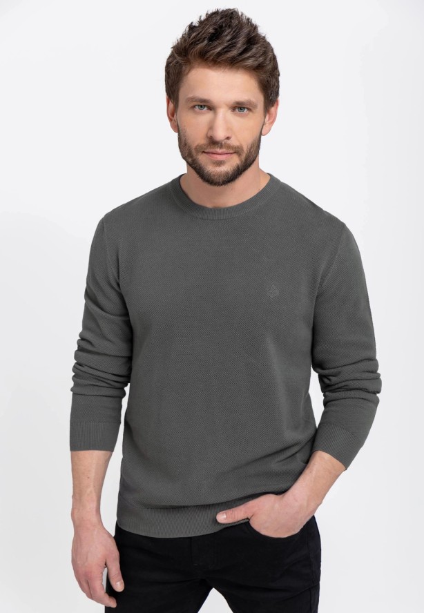 Bawełniany sweter S-MIKO