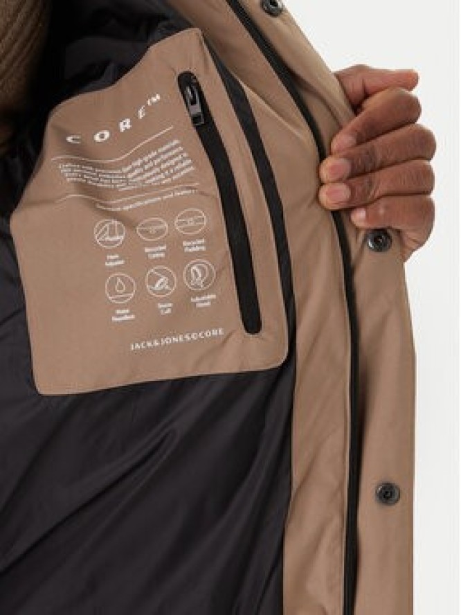 Jack & Jones Kurtka zimowa Fusion 12285919 Beżowy Regular Fit