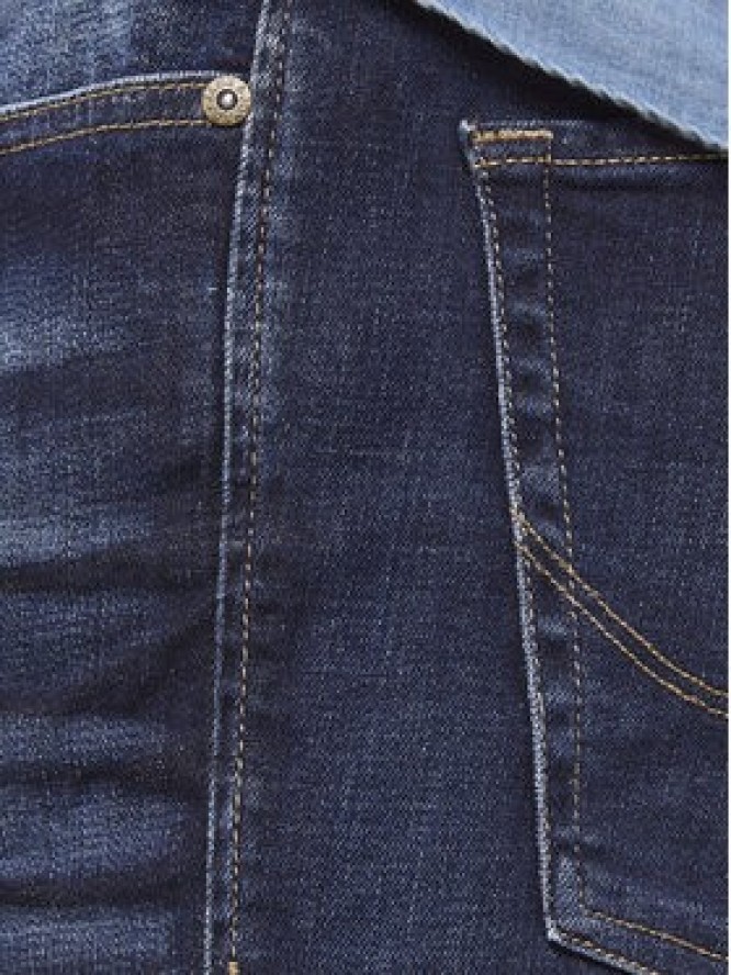 Jack & Jones Jeansy Clark 12177444 Granatowy Regular Fit