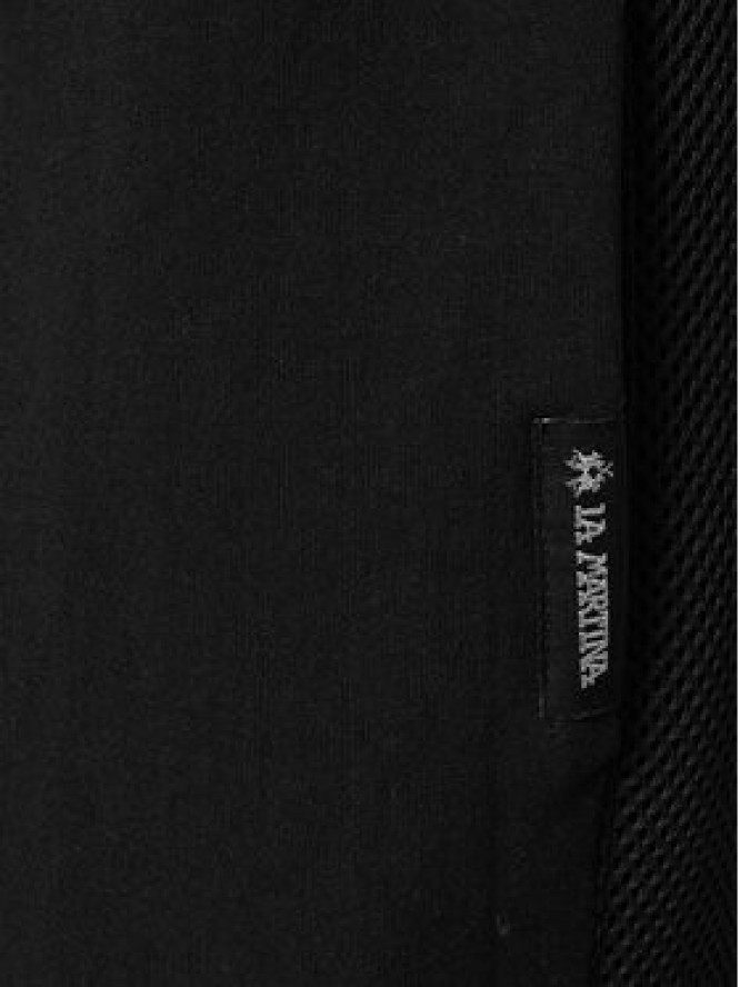 La Martina Spodnie dresowe YMT018 FP571 Czarny Regular Fit