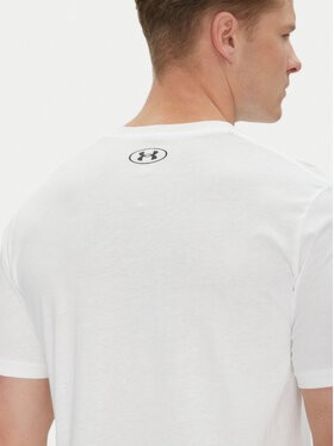 Under Armour Szorty sportowe Vanish Woven 6in 1373718 Biały Regular Fit