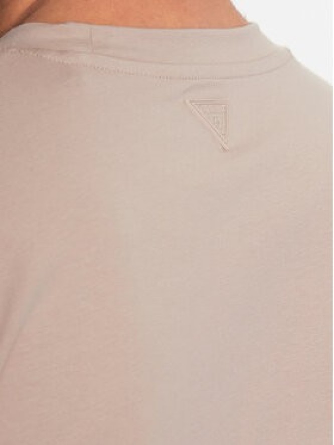 Guess T-Shirt Alphy Z2YI11 J1314 Beżowy Regular Fit