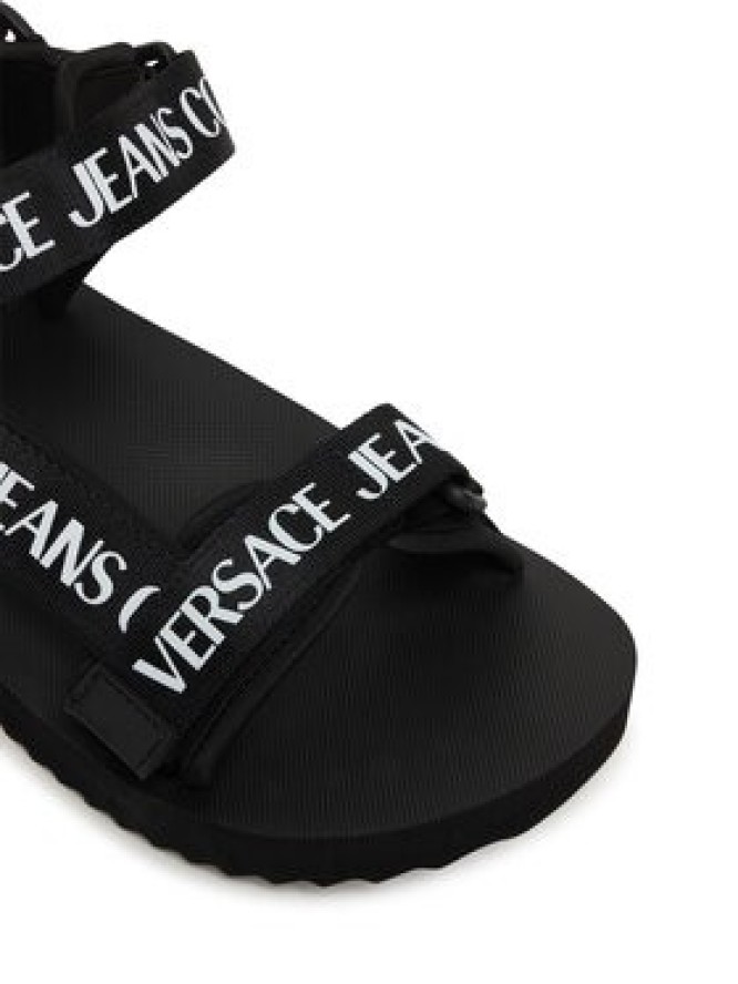 Versace Jeans Couture Sandały 80YA3S7B ZS630 Czarny