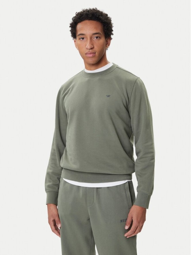 Mustang Bluza Clio 1016963 Zielony Regular Fit