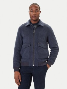 Guess Kurtka przejściowa M5BL2K W0682 Granatowy Regular Fit