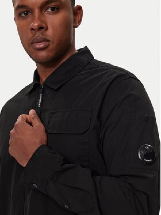 C.P. Company Kurtka przejściowa RCCMOS705A110143G Czarny Regular Fit