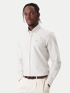 BOSS Koszula H-ROAN 50556069 Khaki Regular Fit