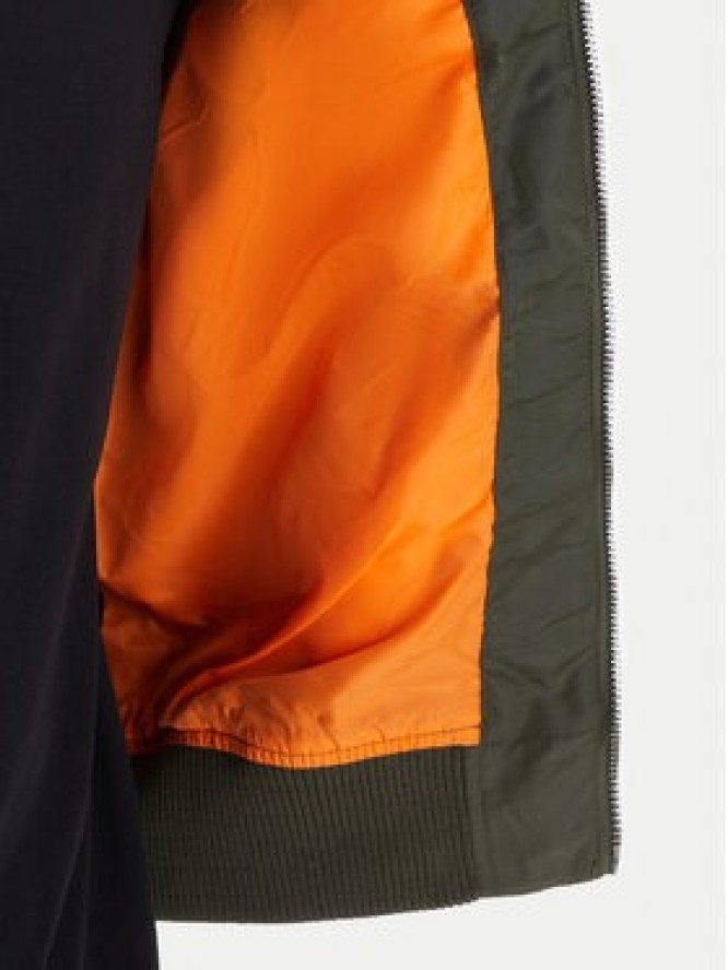 Alpha Industries Kurtka bomber Ma-1 196108 Szary Regular Fit