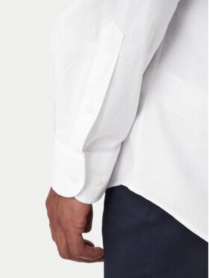 Tommy Hilfiger Koszula MW0MW40529 Biały Regular Fit