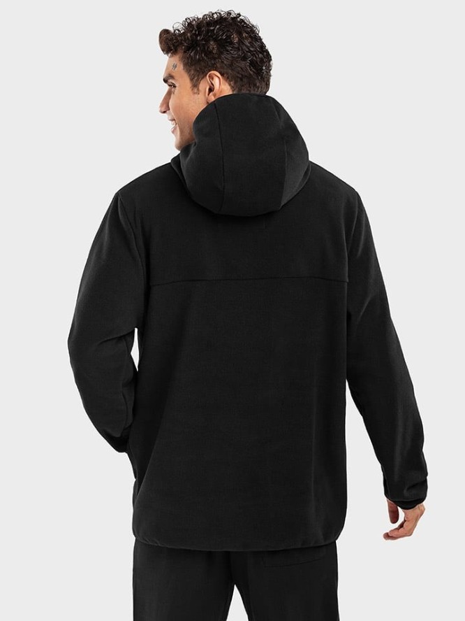 Siroko Bluza polarowa "Avoriaz" w kolorze czarnym rozmiar: XS